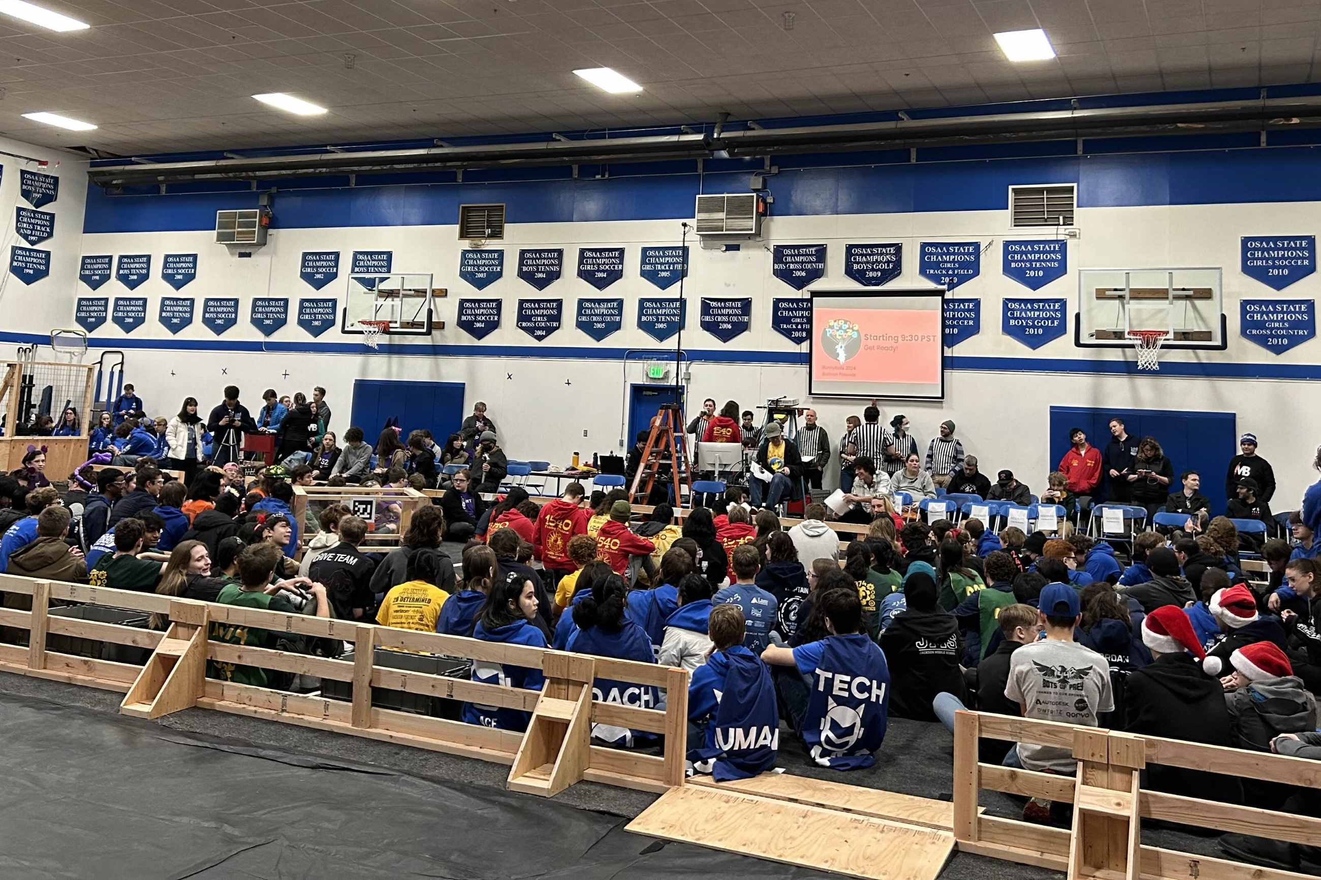 Our drive team during the rules chat